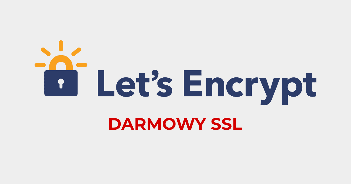 Darmowy certyfikat SSL nazwa.pl Let's Encrypt